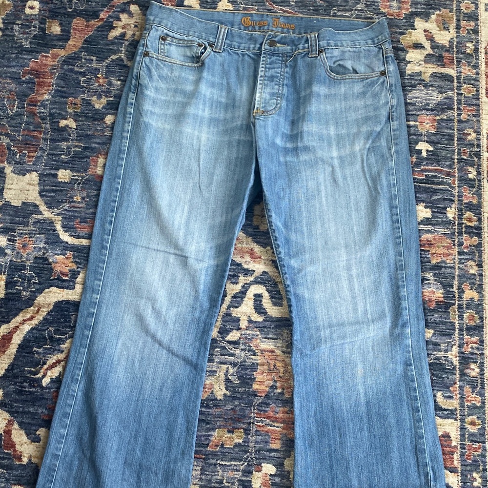 Guess Light Blue Bootcut Jeans